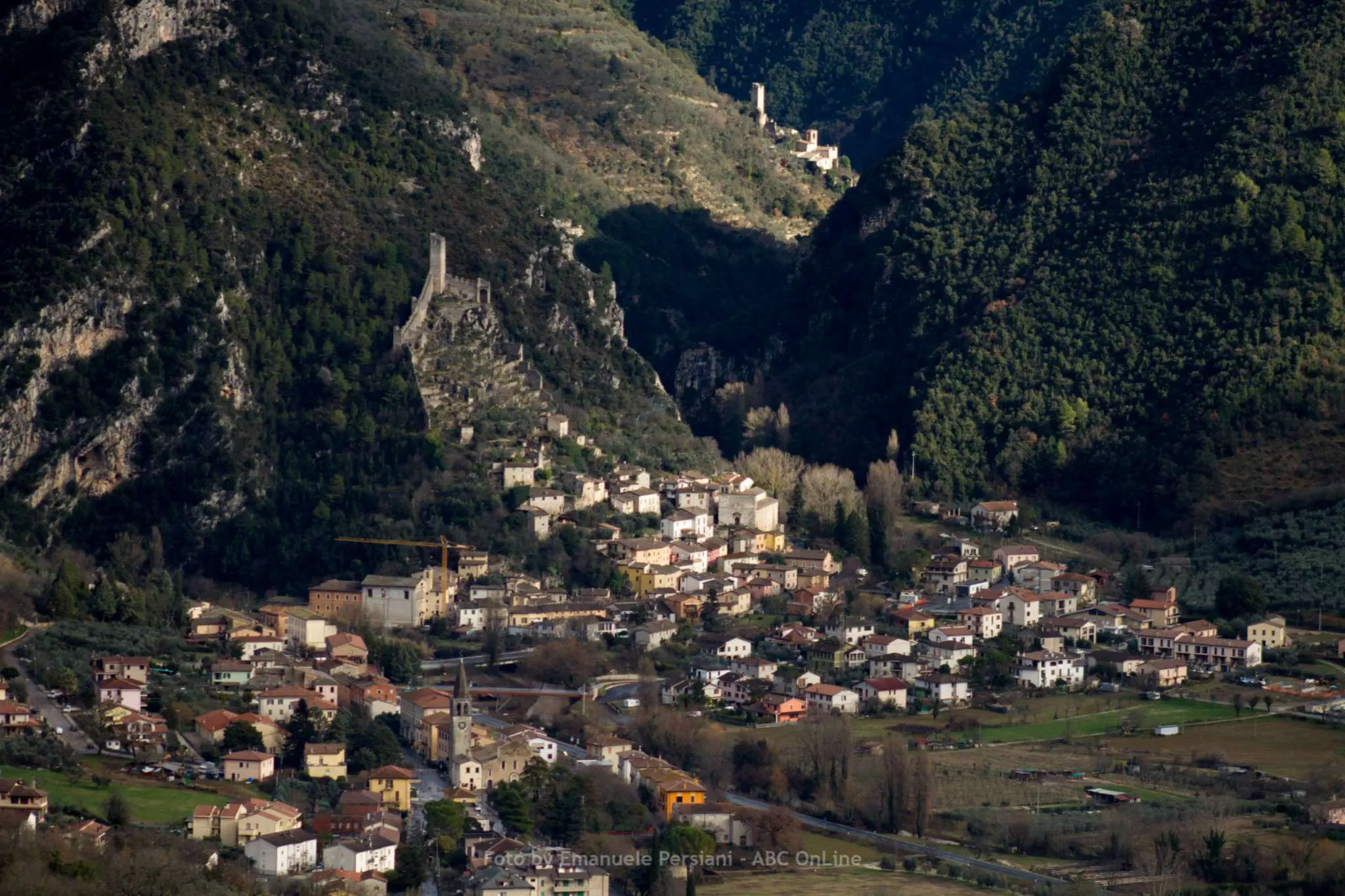 ferentillo strada provinciale valnerina