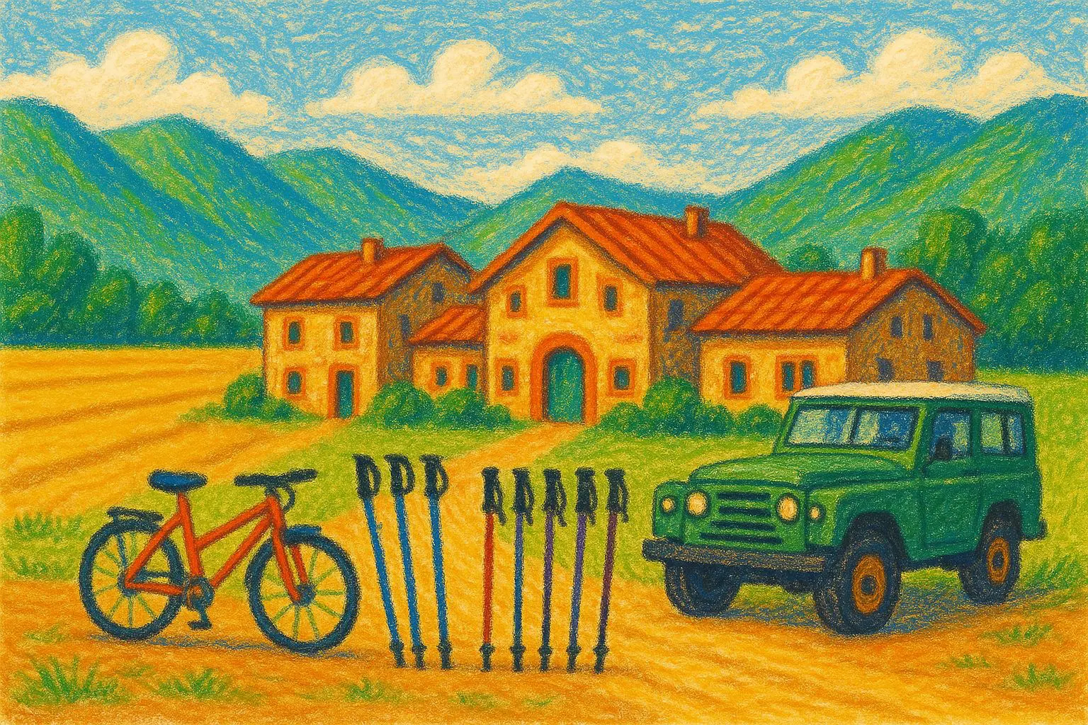 dove dormire a norcia agritruismo trekking