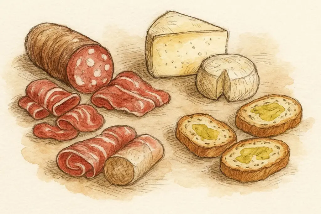 ricetta centro italia antipasti