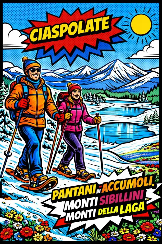 ciaspolate a castelluccio e pantani di accumoli