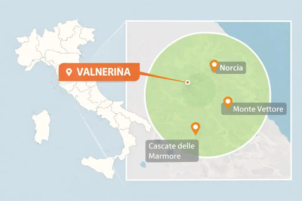 dove si trova la Valnerina