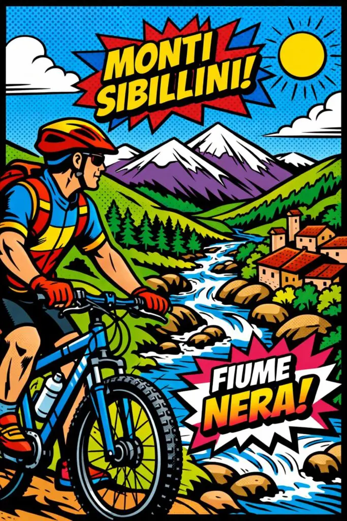 Outdoor a Norcia: sport nel Parco Nazionale dei Monti Sibillini con le mountain bike sibillini