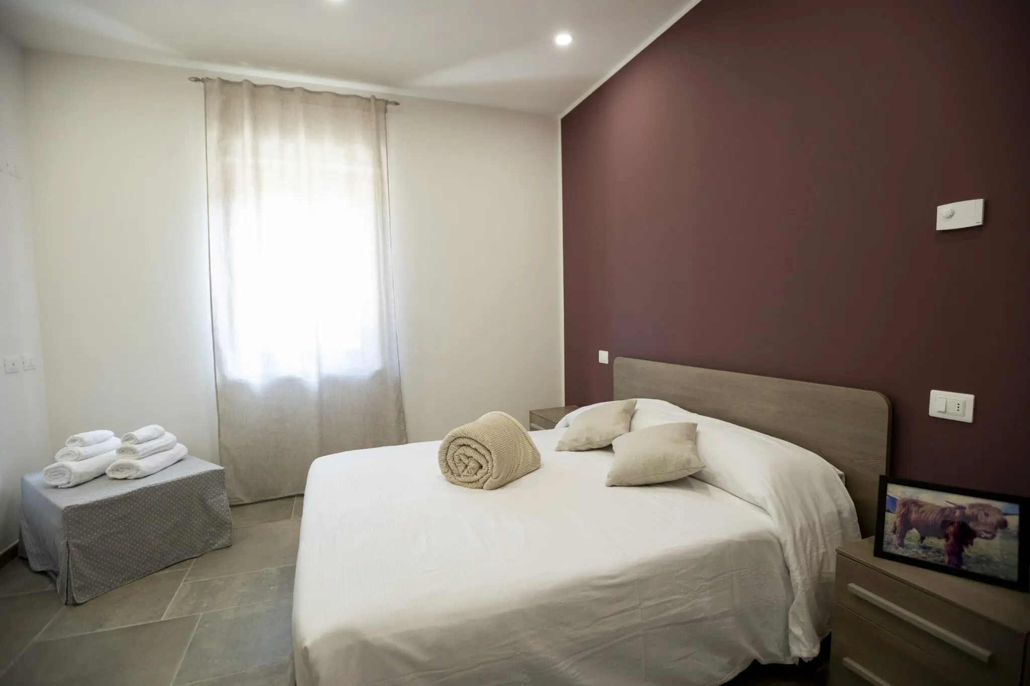 bed and breakfast agriturismo camera ragnar con finestra umbriahighland