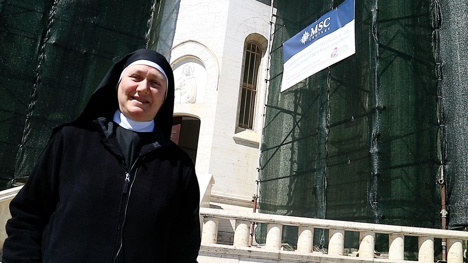 La Basilica di Santa Rita da Cascia dopo il terremoto con il drone