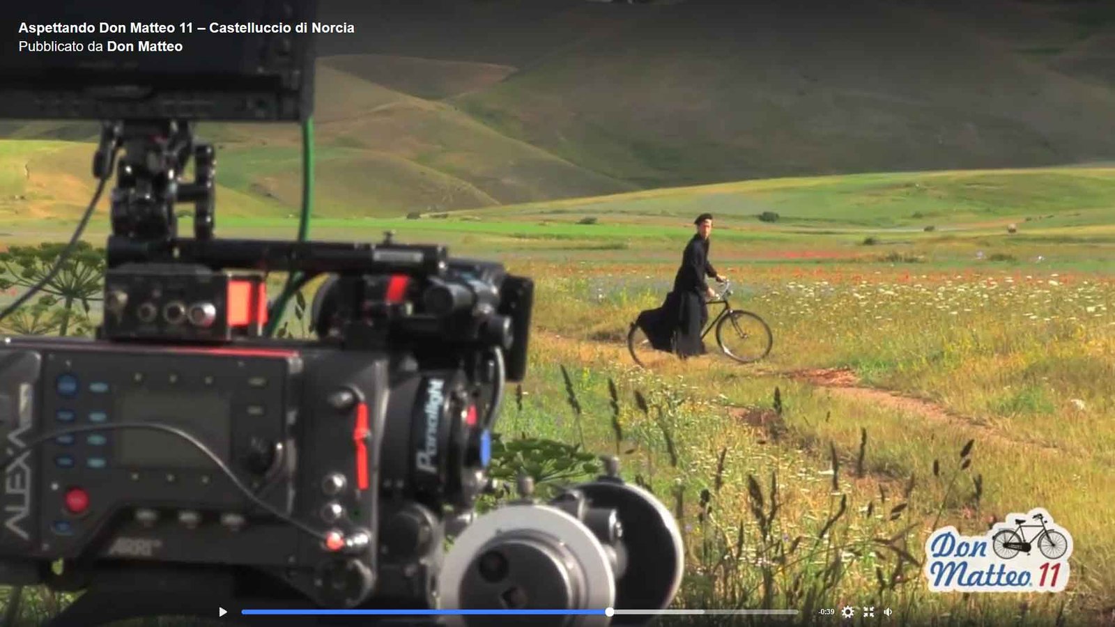 don matteo a Castelluccio di Norcia