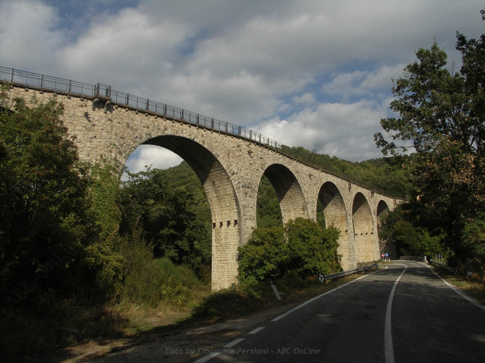 ponte ferrovia spoleto norcia