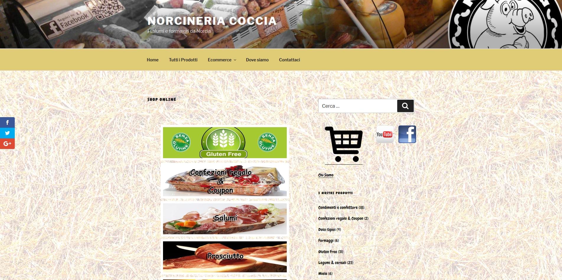 Shop online Norcineria Coccia