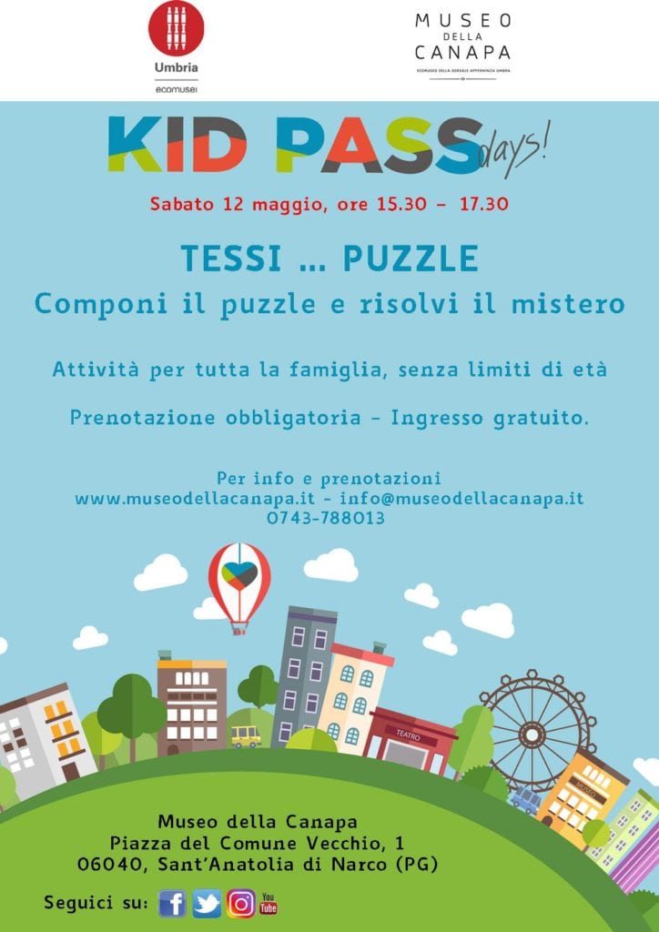 Kidpass locandina 2018 Kid Pass Day