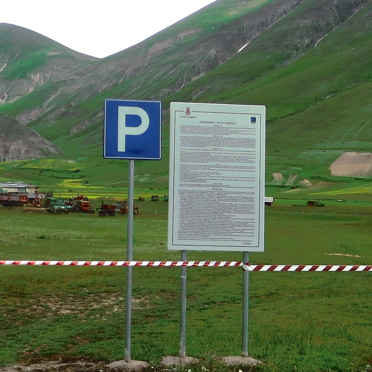 parcheggi per la fioritura