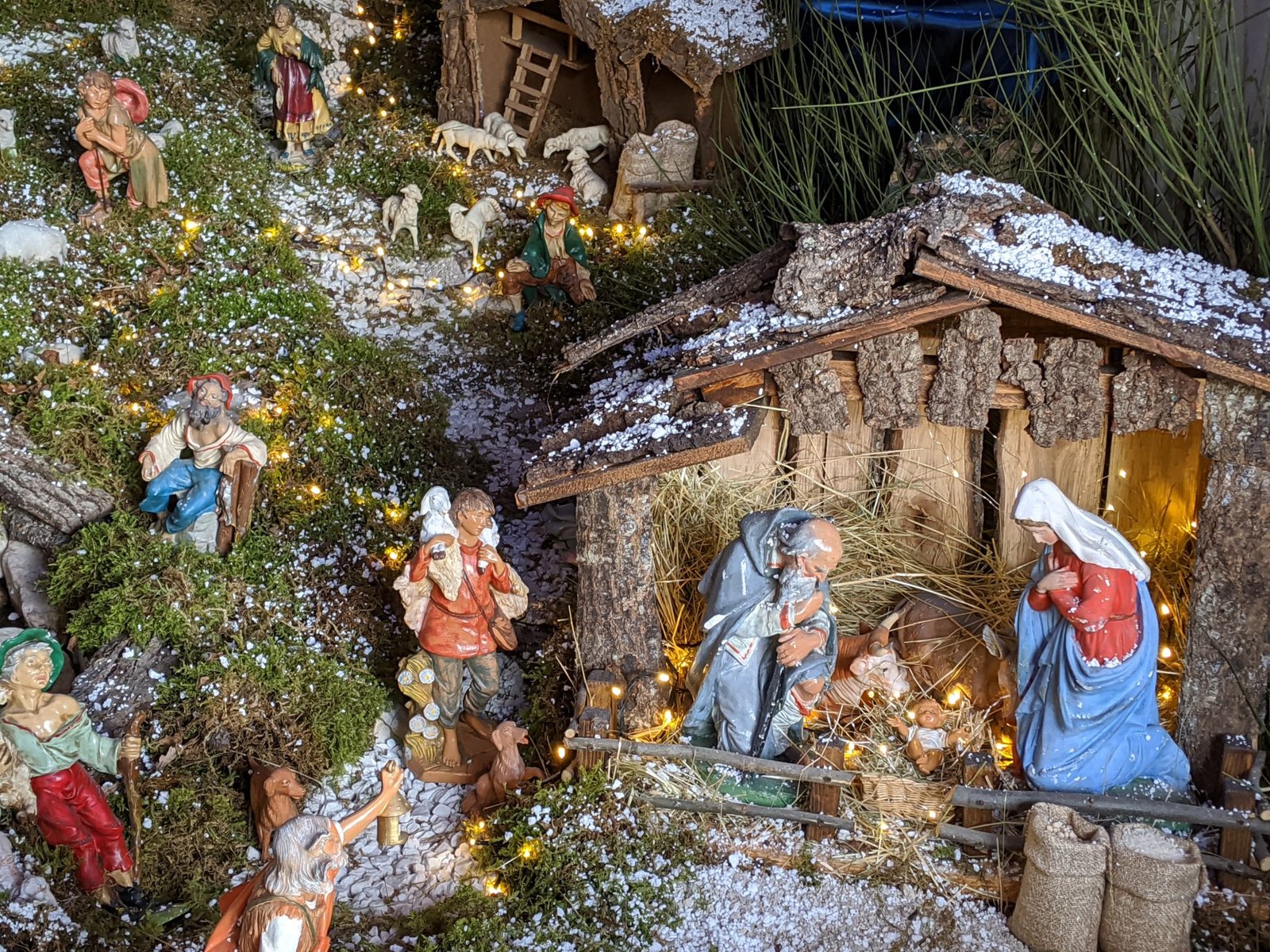 i presepi di Norcia dalle guaite delle porte capanna