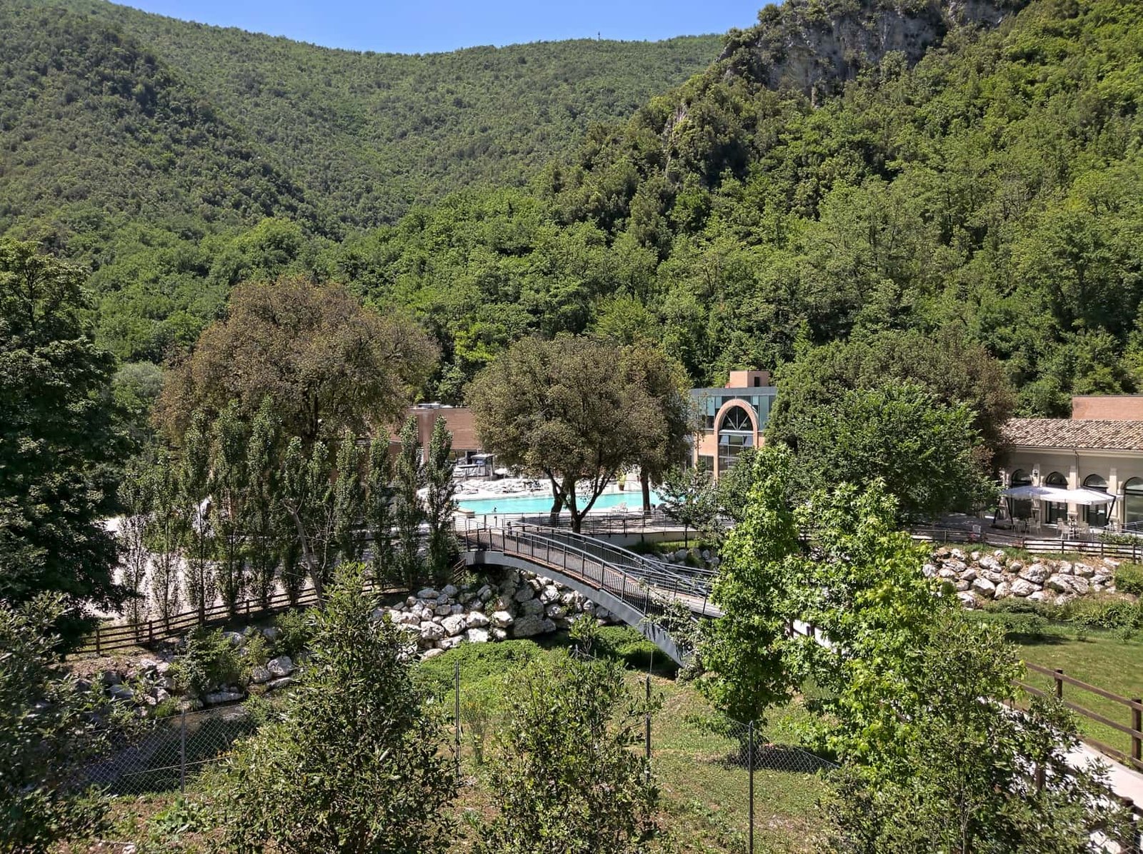 itinerario terme cerreto di spoleto Mens sana in corpore sano per il percorso della Regione Umbria