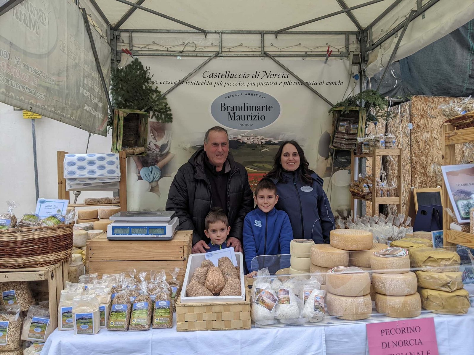 Il formaggio di Norcia e i Primi D’Italia a Foligno